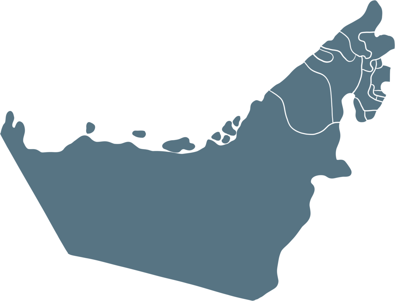 UAE Map